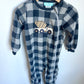 Blue + Grey Checkered Cement Truck Sleeper / 2T