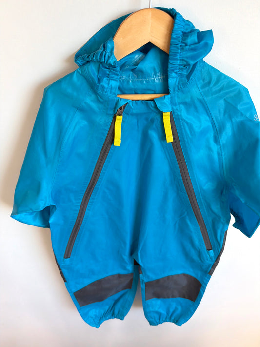 Cloudveil Blue Splash Suit / 24m