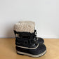 Sorel Waterproof Black Boots / Size 8 Toddler