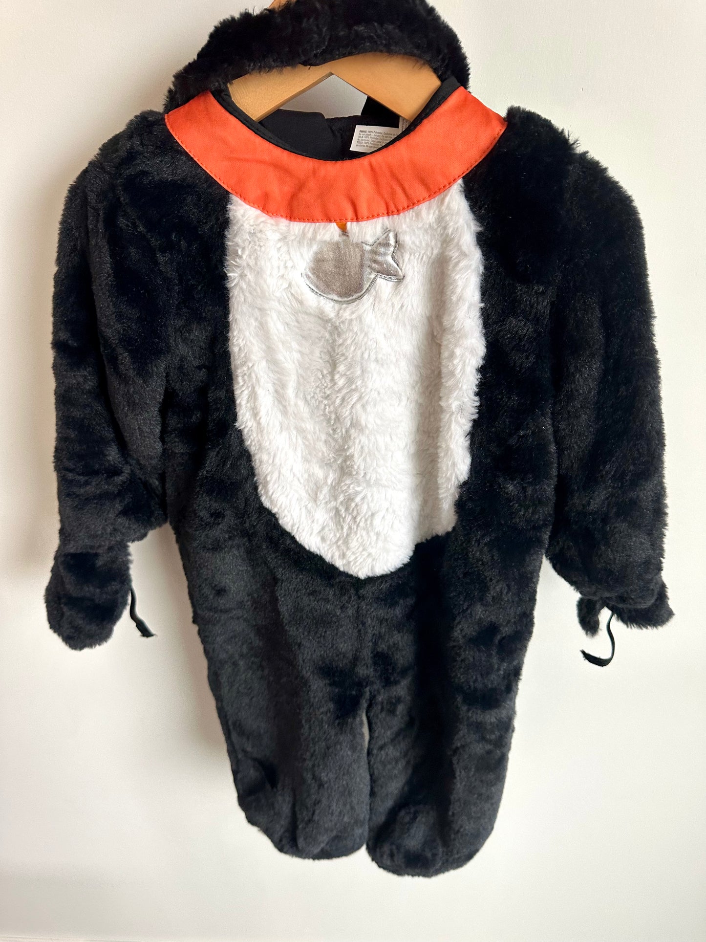 Cuddly Black Cat Costume / 12-24m