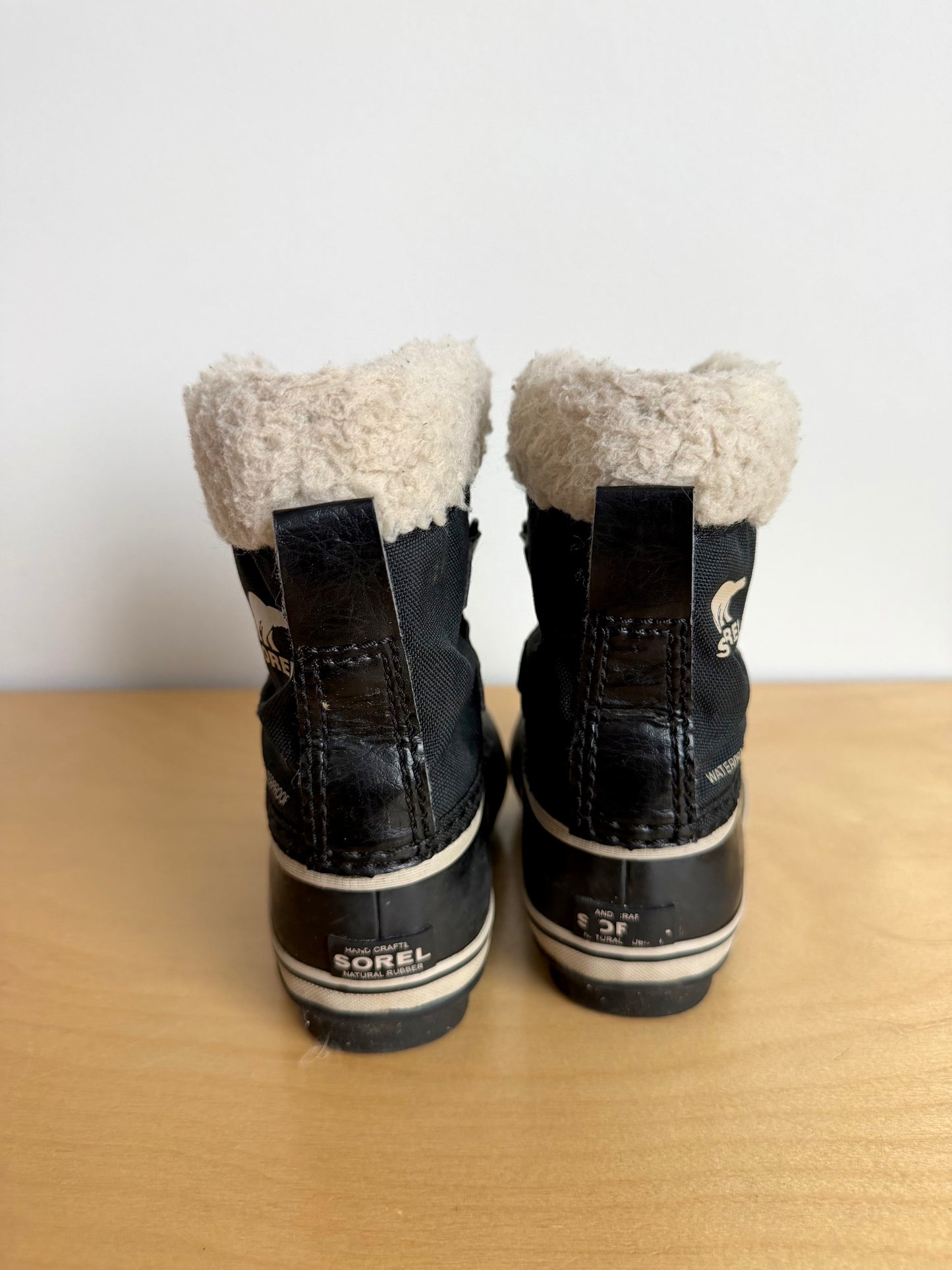 Sorel Waterproof Black Boots / Size 8 Toddler