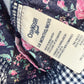 Denim Floral Gingham Overall Dress / 18m
