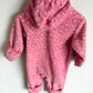 Columbia Pink Fleece Bunting Suit / 12-18m