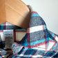 Blue + Red Striped Flannel / 2T