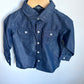 Blue Collared Dress Shirt / 2T