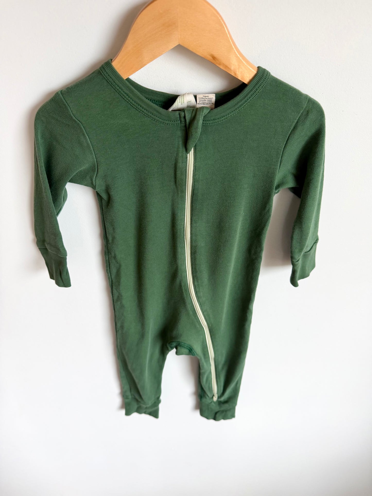Parade Organic Green Long Sleeve Sleeper / 12-18m