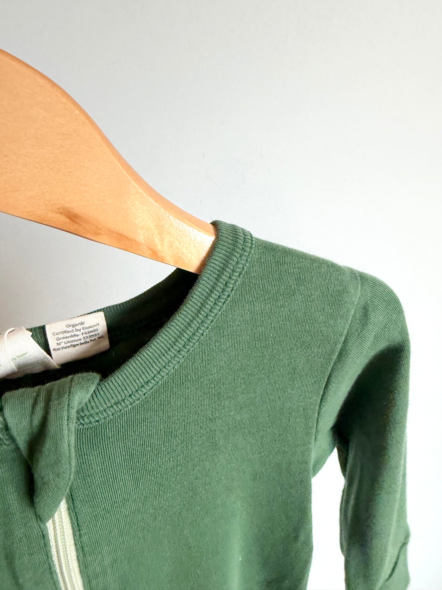 Parade Organic Green Long Sleeve Sleeper / 12-18m