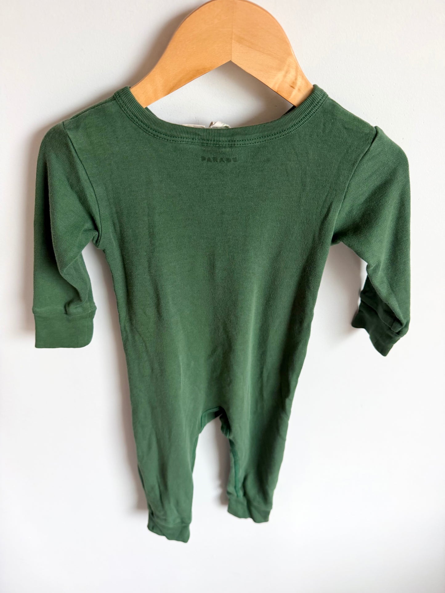 Parade Organic Green Long Sleeve Sleeper / 12-18m