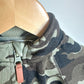 Green Camo Zip Up Sweater / 18-24m