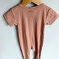 Parade Organic Blush Short Sleeve Sleeper / 12-18m