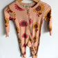 Parade Organic Sunflower Floral Sleeper / 12-18m