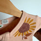 Parade Organic Sunflower Floral Sleeper / 12-18m