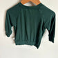 Forest Green Long Sleeve Top / 9-12m
