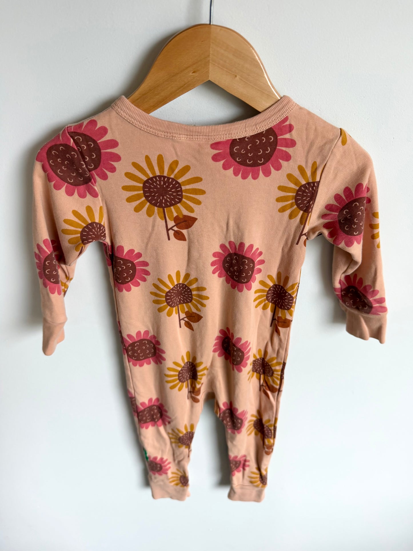 Parade Organic Sunflower Floral Sleeper / 12-18m