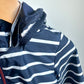 H&M Stripe Hooded Windbreaker / 9-12m