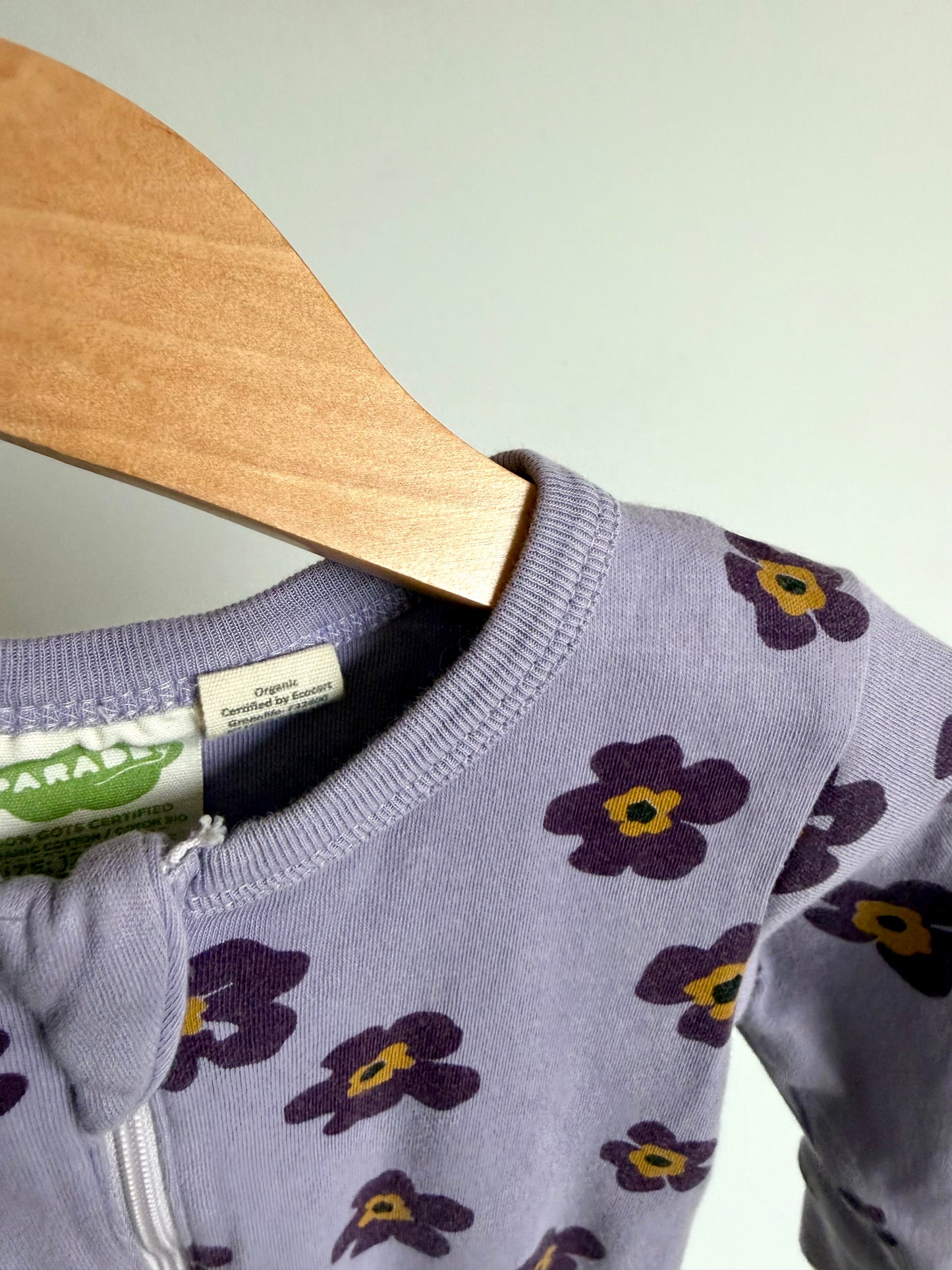 Parade Organic Lilac Floral Sleeper / 12-18m