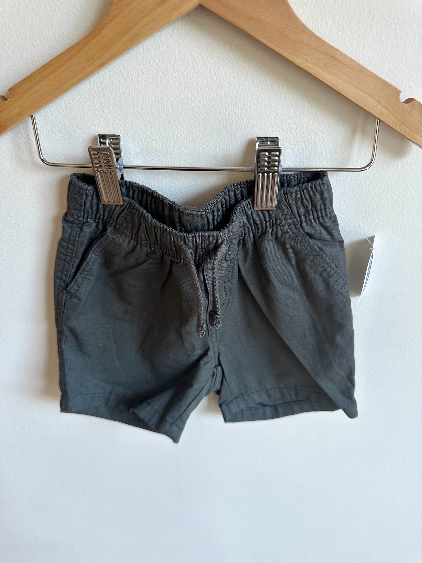 Charcoal Pocket Shorts (With Tags) / 12-18m