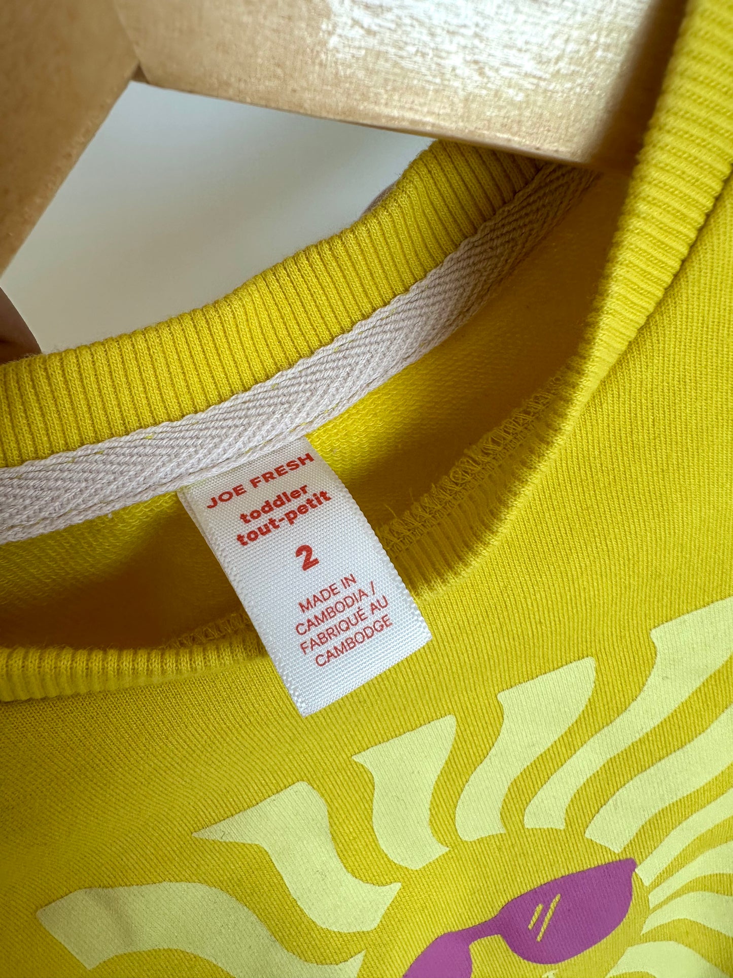 Yellow Sunshine Top + Shorts / 2T