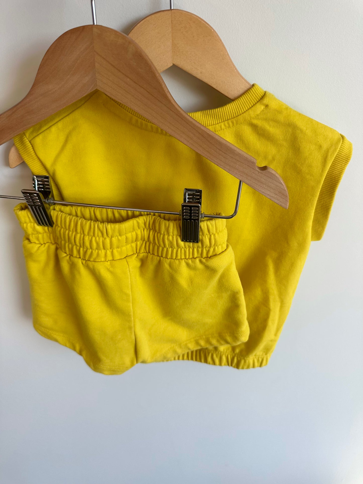 Yellow Sunshine Top + Shorts / 2T