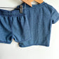 Blue Active T-Shirt + Shorts Set / 2T