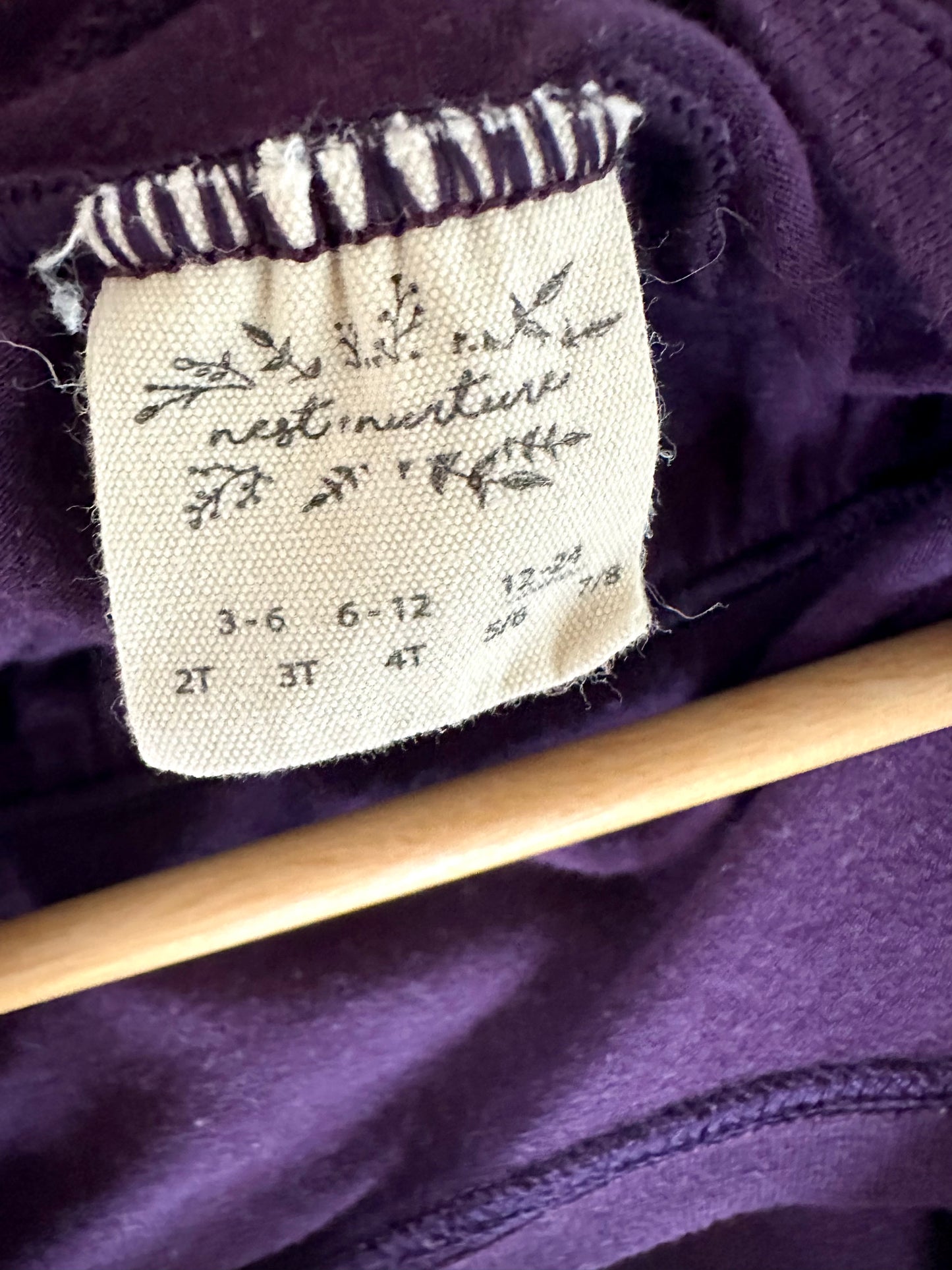 Dark Violet Jumpsuit / 12-24m