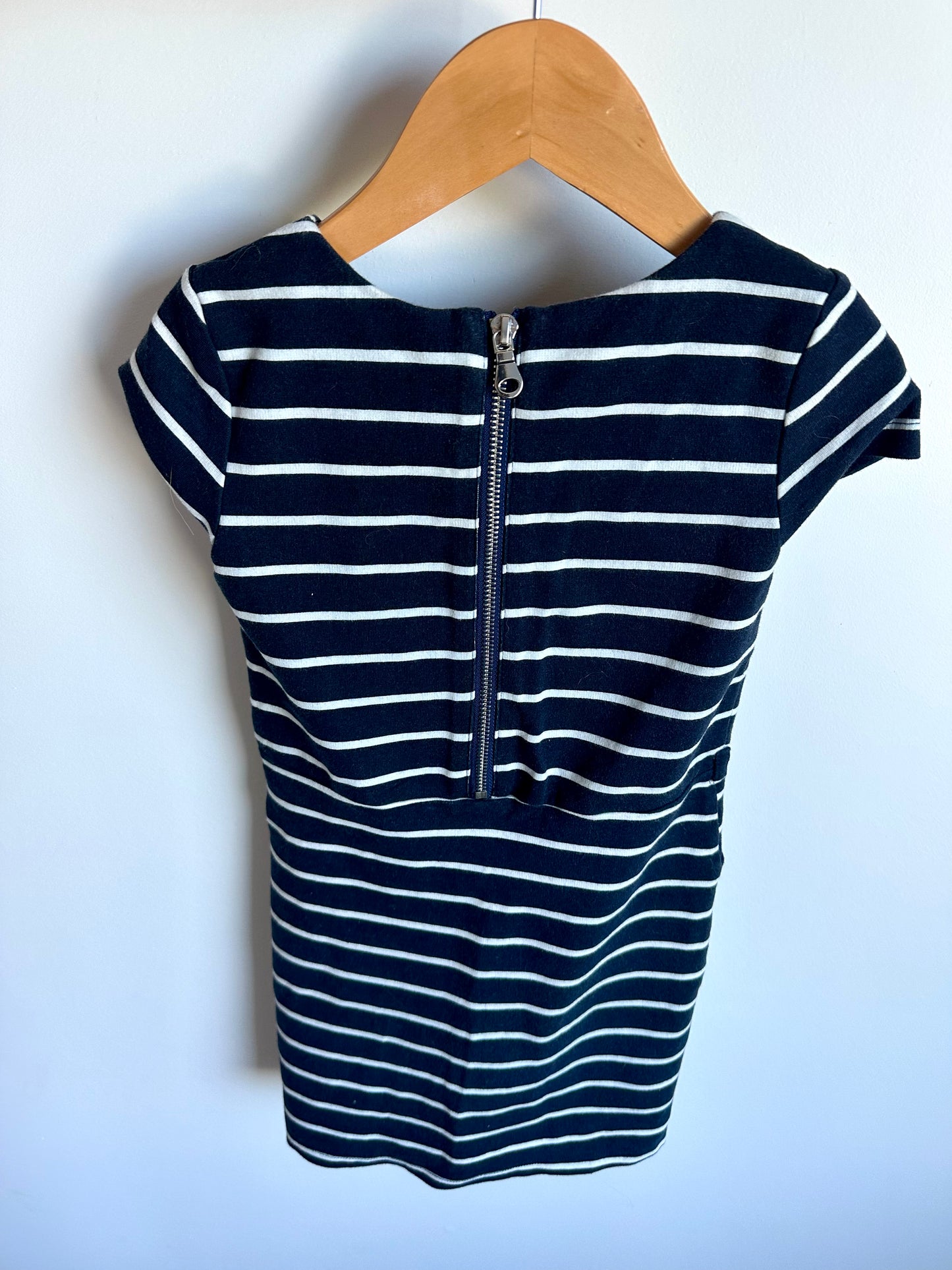 H&M Blue Striped Pocket Dress / 4- 6 years
