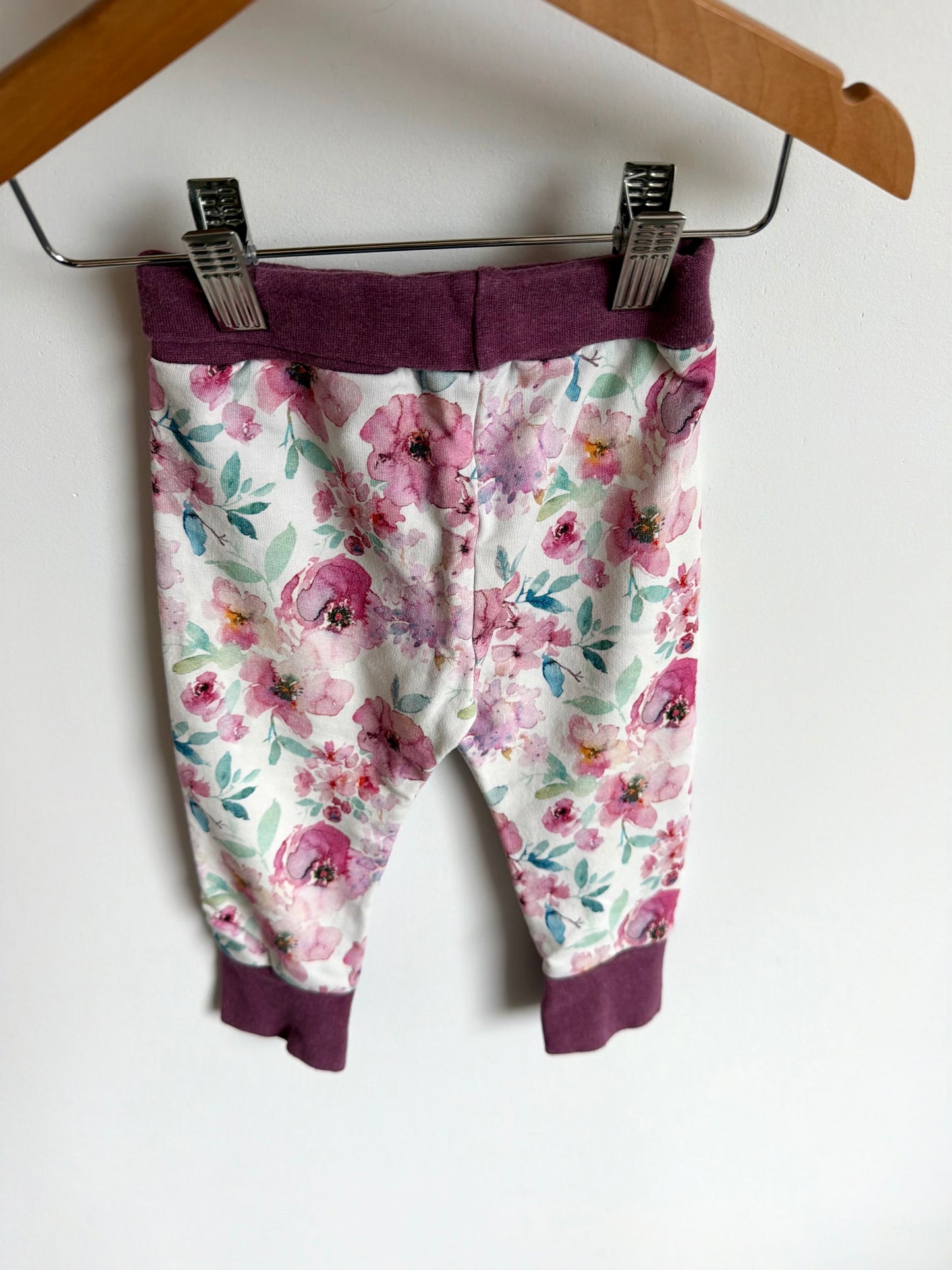 Sugar Sandwich Purple Floral Pants (PLAY) / 12m