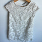 H&M White Doily Dress / 4-5 years