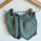 Green Shorts with Pockets / 12-18m