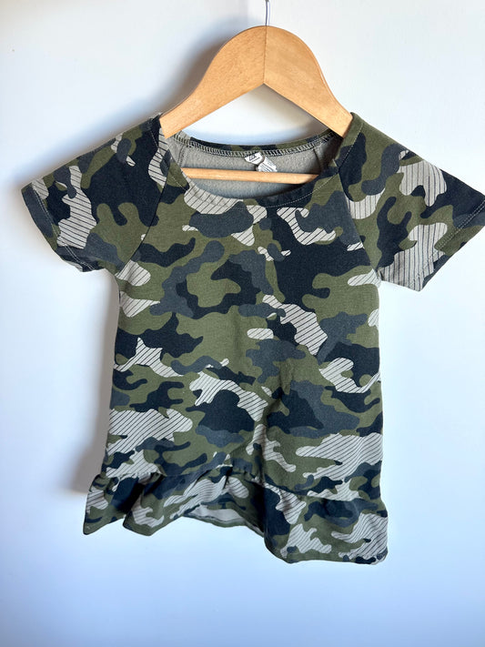 Ripzone Camo T-shirt Dress / 5 years