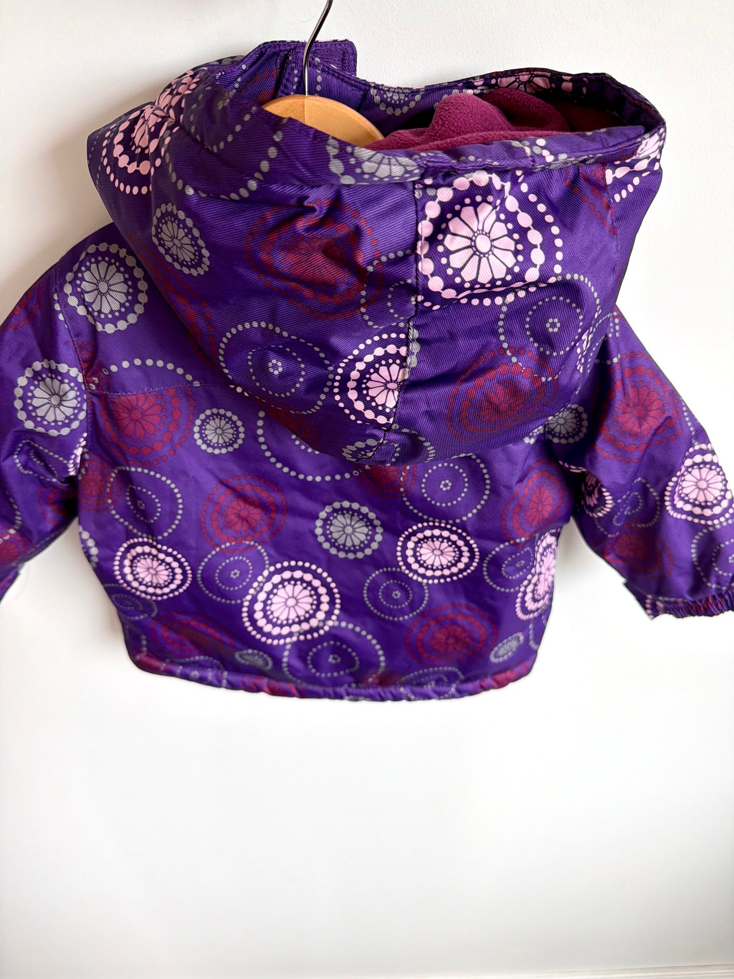 Purple Two Piece Snow Suit (No Shipping) / 12-18m