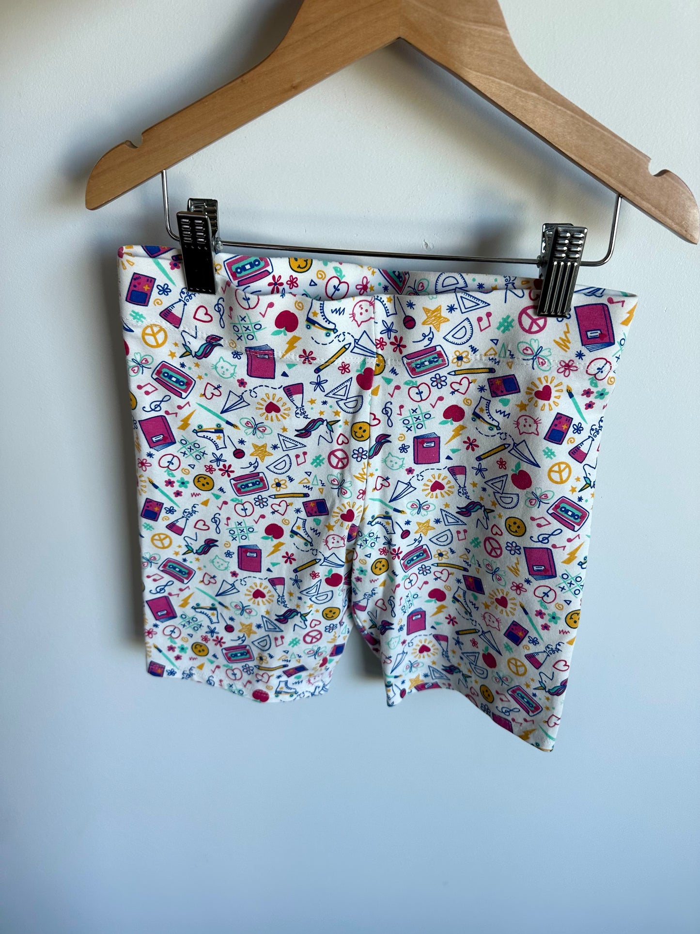 Graphic Biker Shorts / 7-8 years
