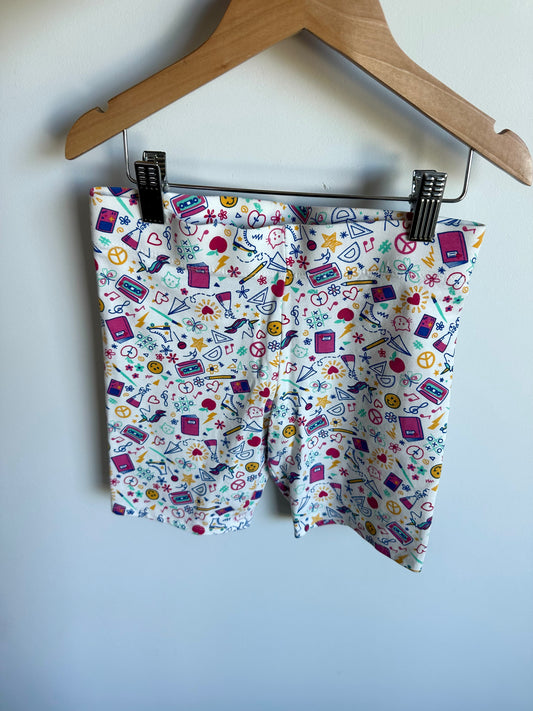 Graphic Biker Shorts / 7-8 years
