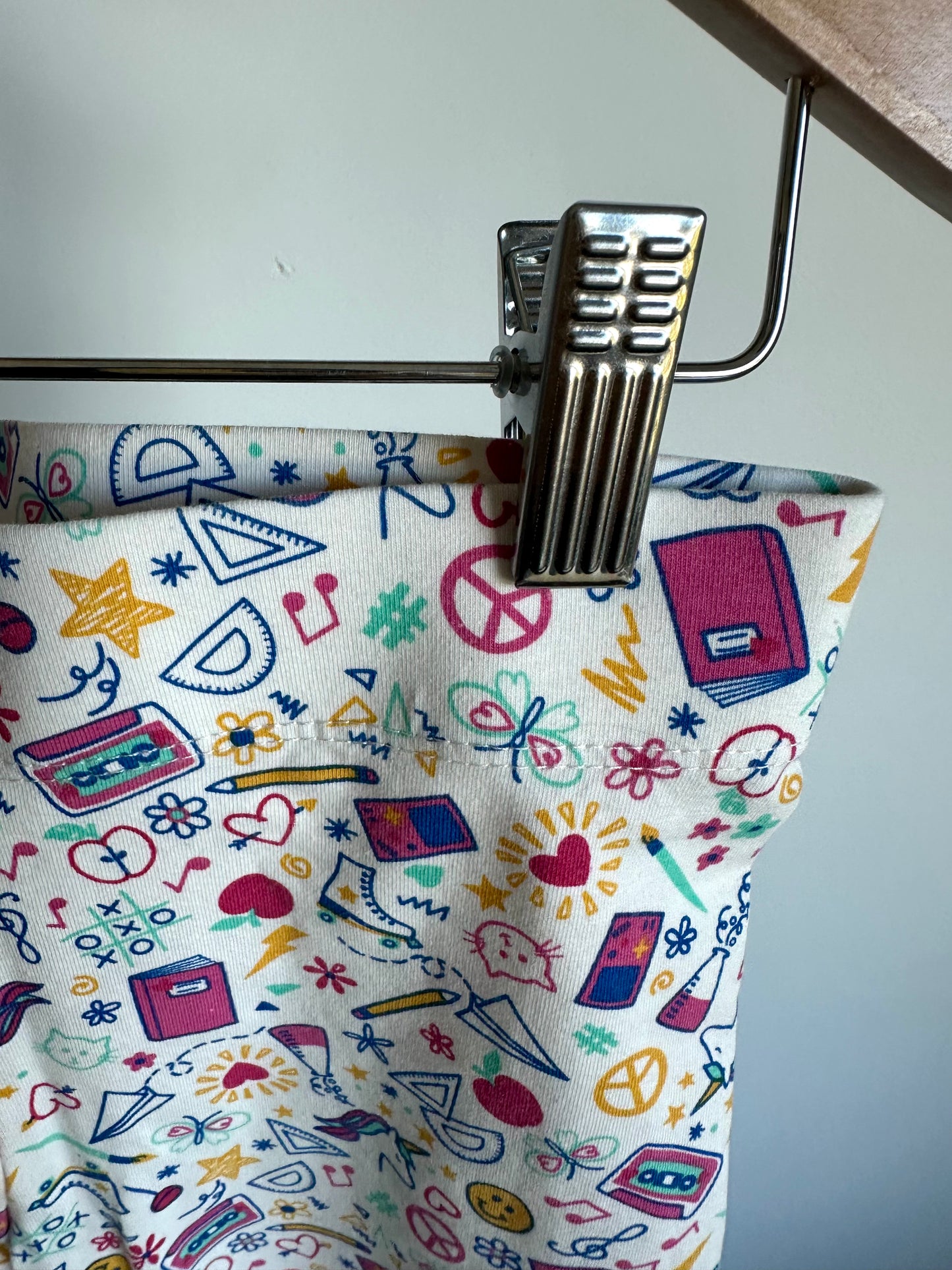 Graphic Biker Shorts / 7-8 years