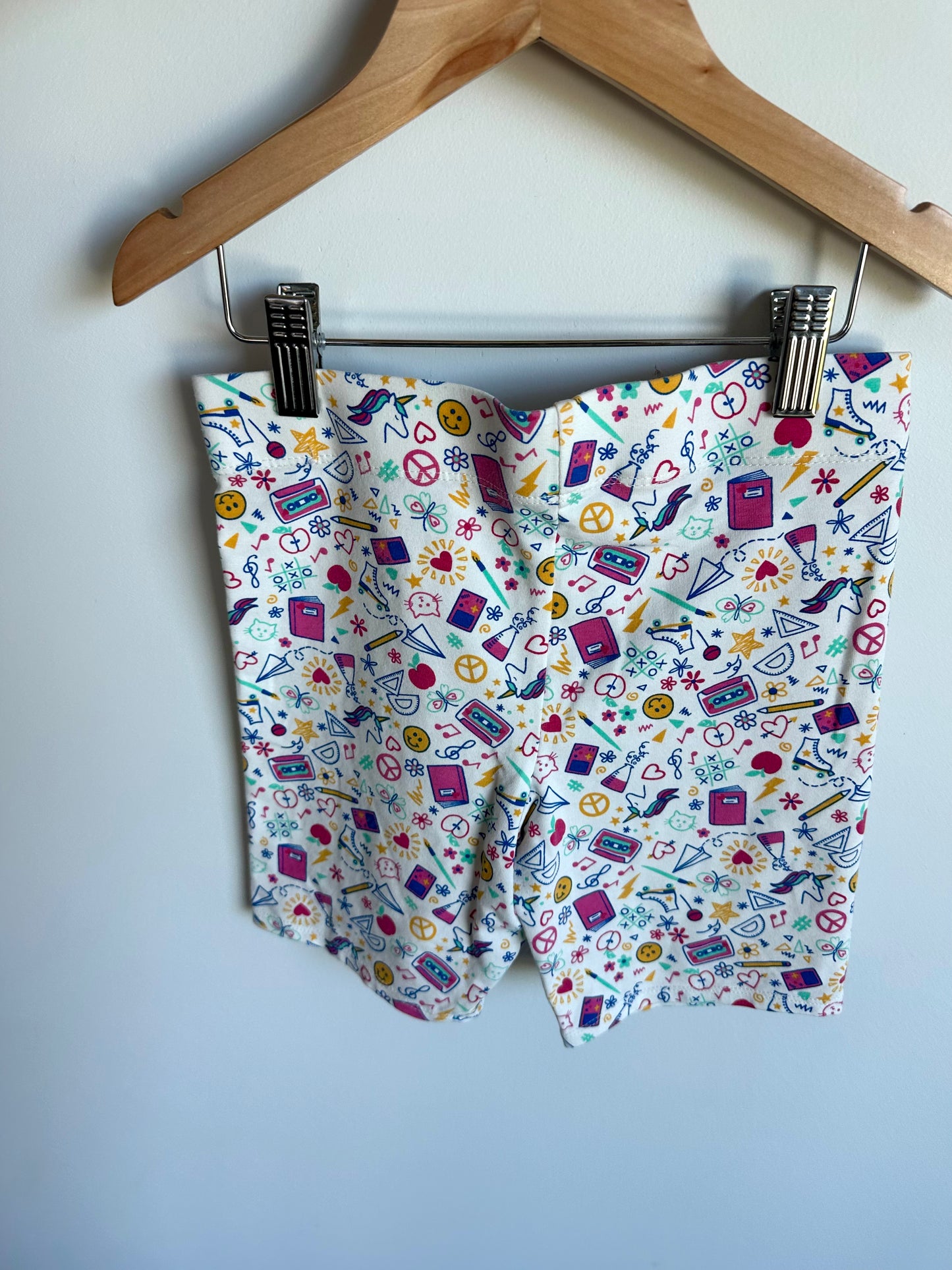 Graphic Biker Shorts / 7-8 years