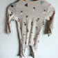 Petit Lem Organic Tan Ballerina Sleeper / 18m