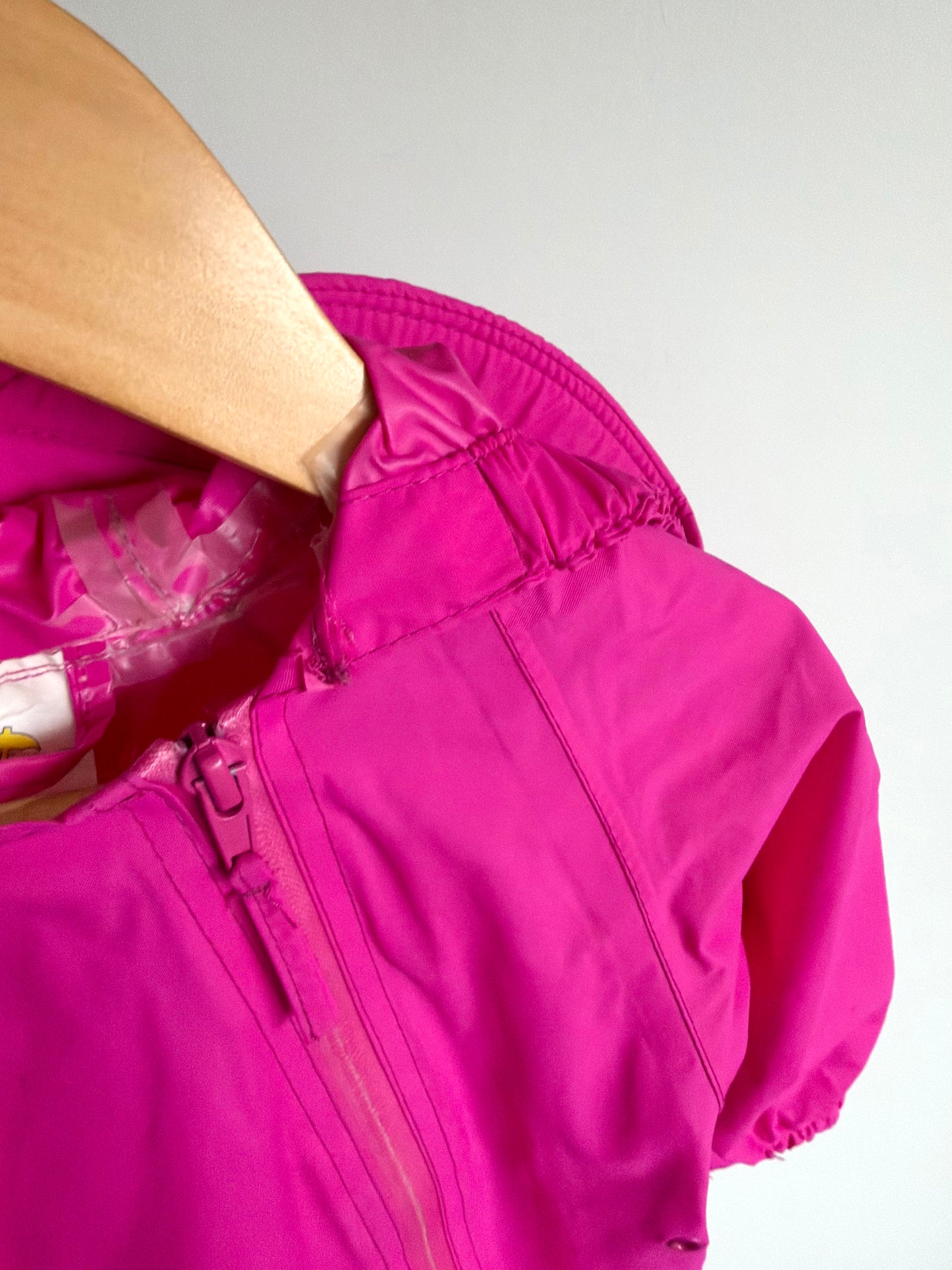 Pink Splashy Rain Suit (PLAY) / 18-24m