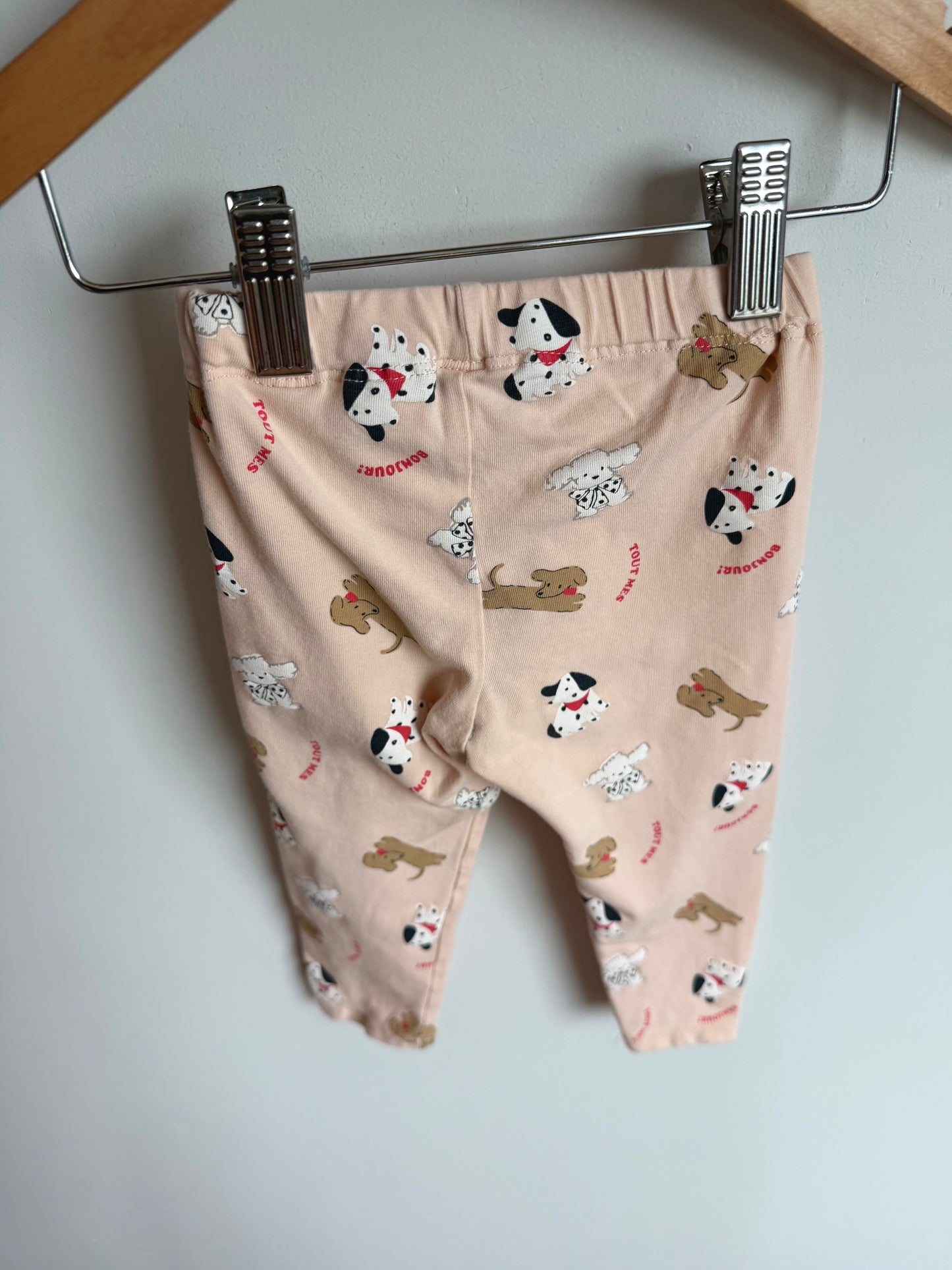 Dog Pattern Pants / 12-18m