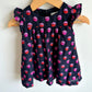 Circle Navy Dress / 3-6m