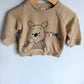 H&M Tan Winnie the Pooh Crewneck / 6-9m