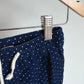 H&M Dotted Navy Pants / 9-12m