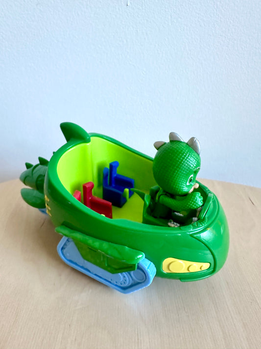 PJ Mask Vehicle with Cat Boy + Gekko