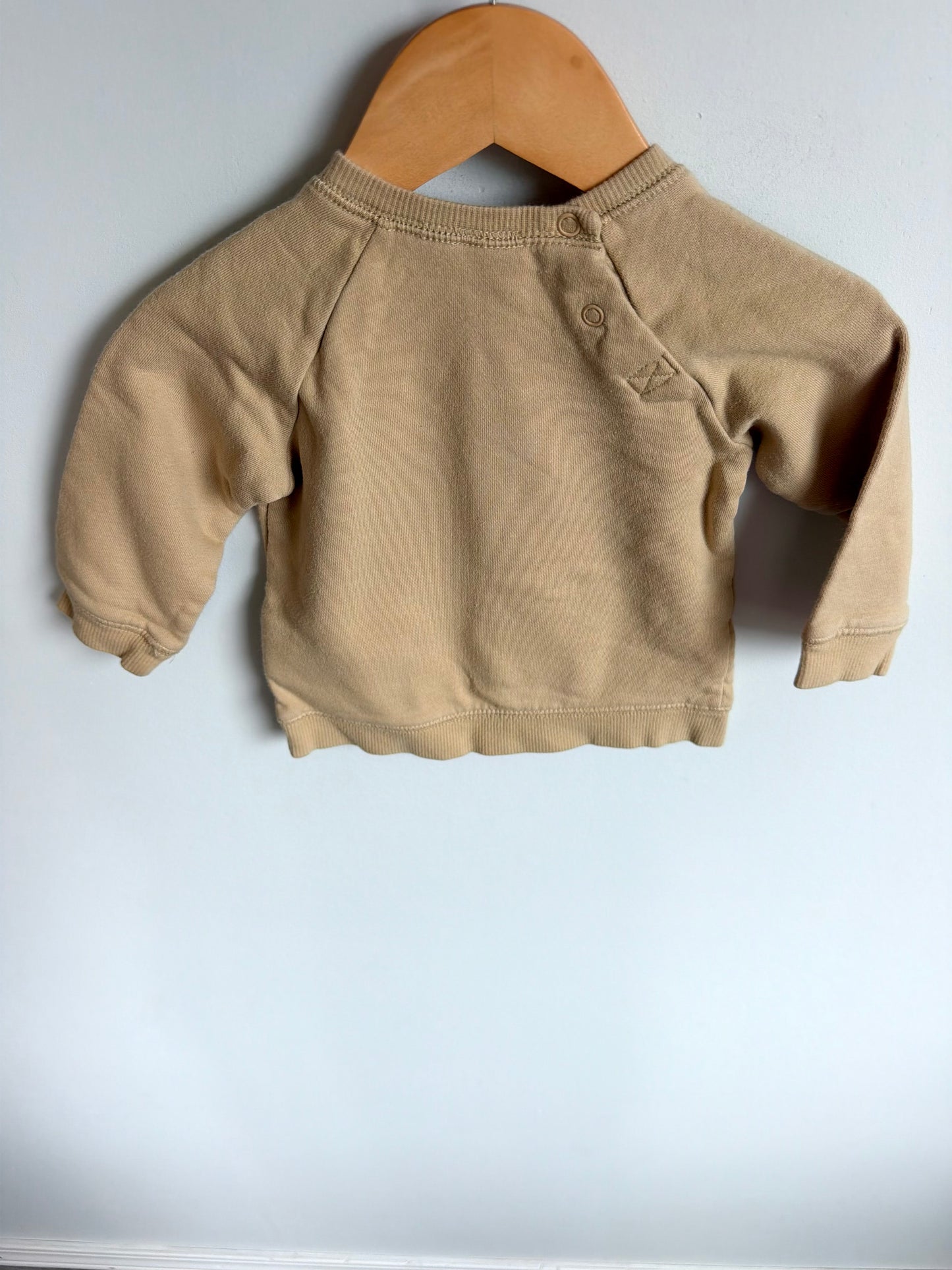 H&M Tan Winnie the Pooh Crewneck / 6-9m