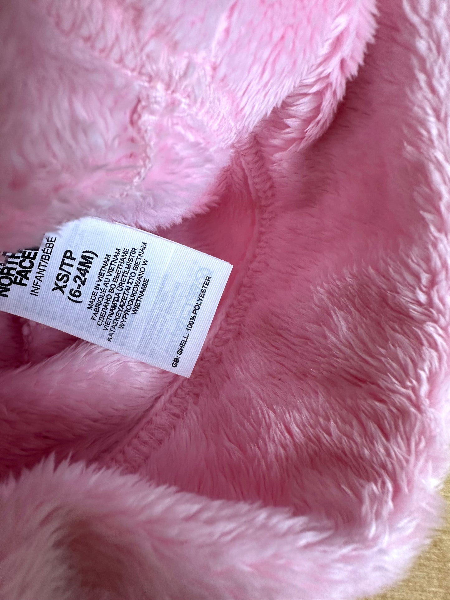 The North Face Pink Fleece Toque / 6-24m
