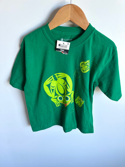 Indigenous Artist Frog T-shirt (With Tags) / 5 years