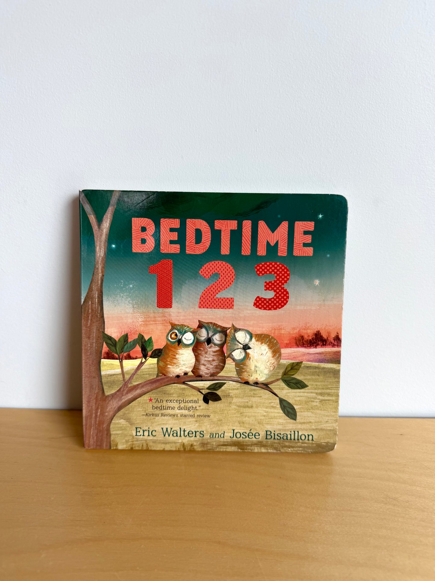 Bedtime 1 2 3 Board Book / 0-2 years