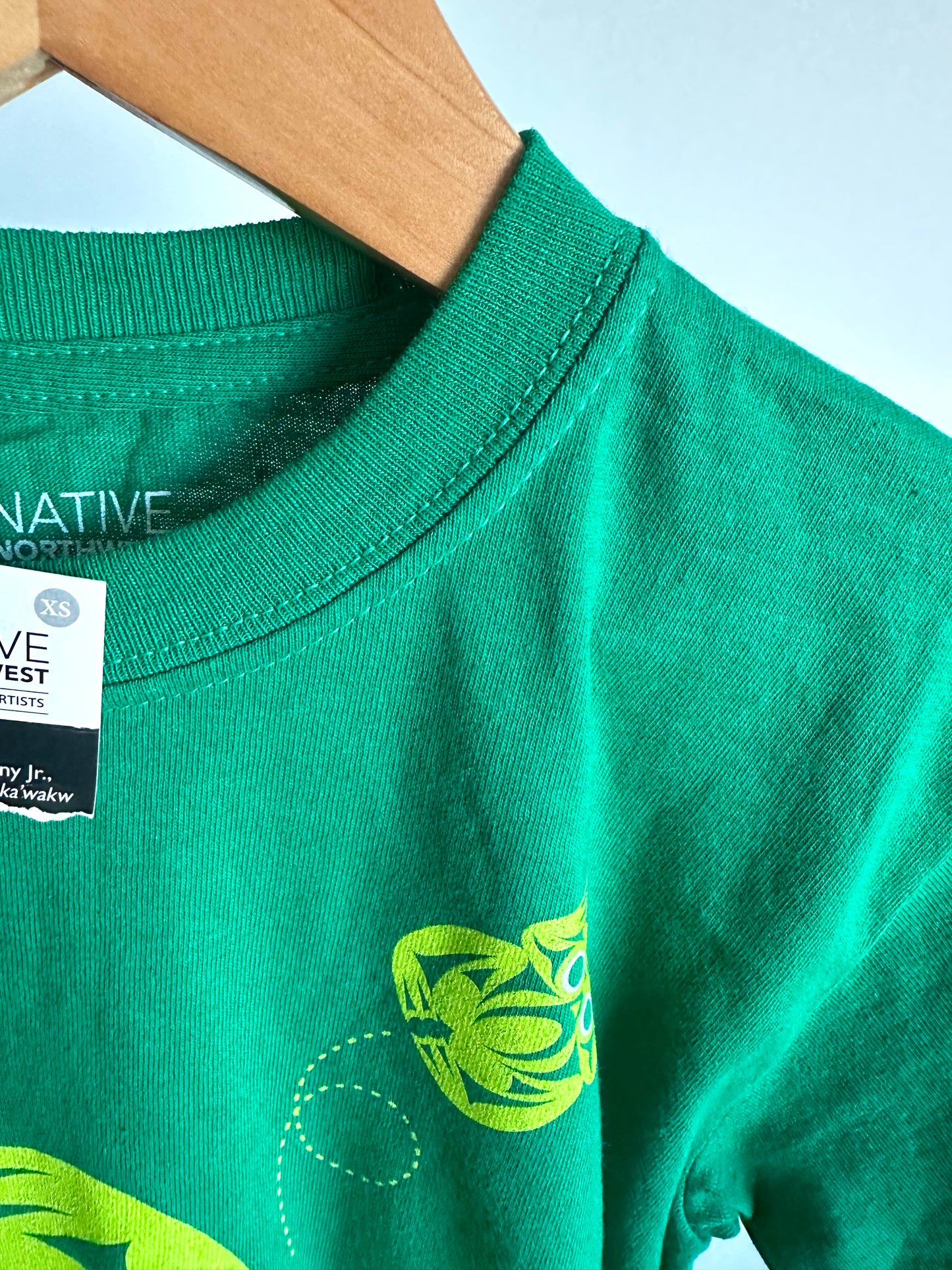Indigenous Artist Frog T-shirt (With Tags) / 5 years