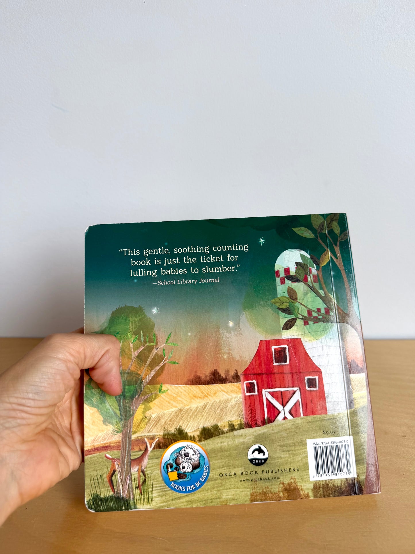 Bedtime 1 2 3 Board Book / 0-2 years
