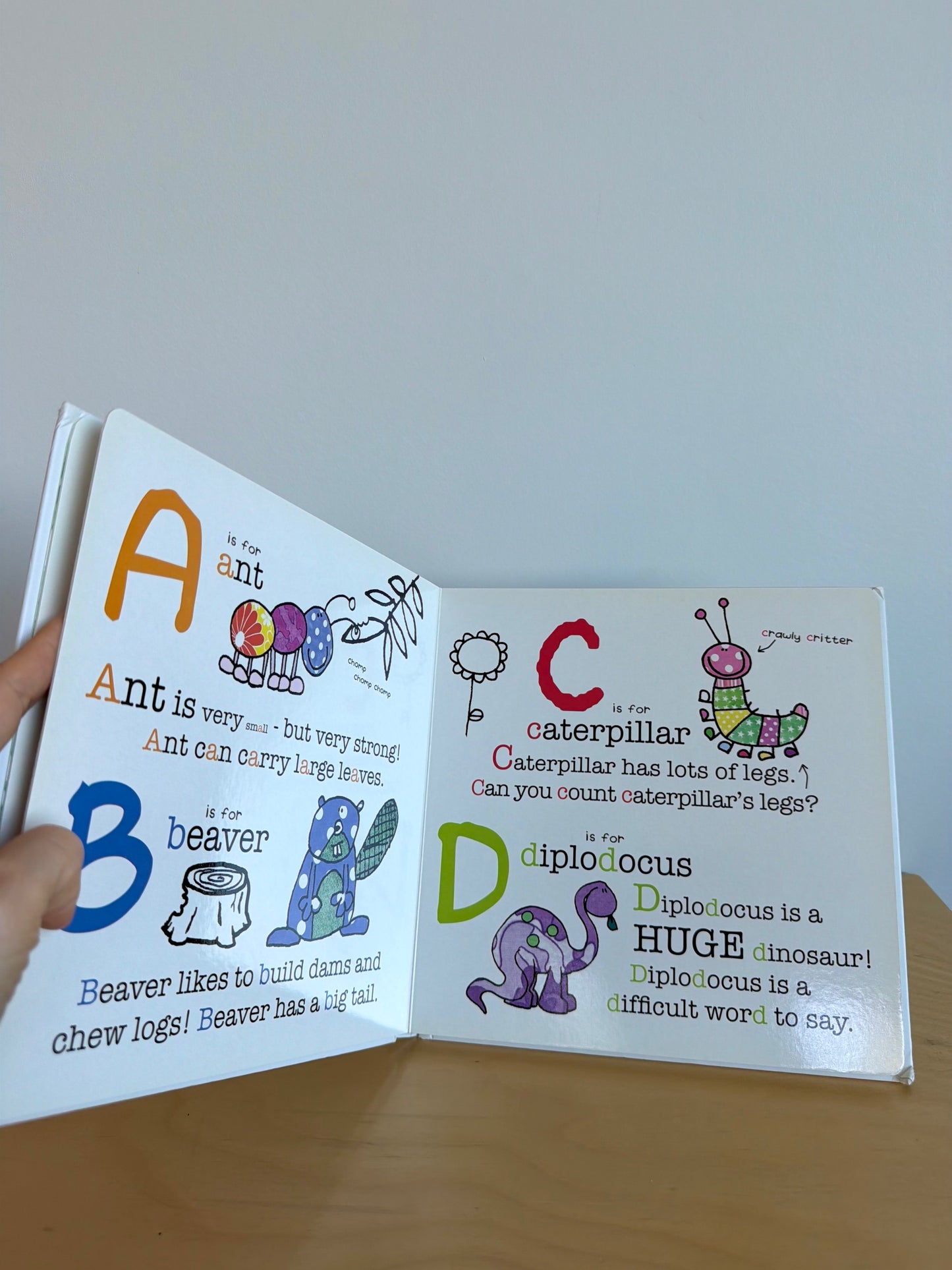 ABC Puppy Learns The Alphabet Book / 0-2 years (No Shipping)