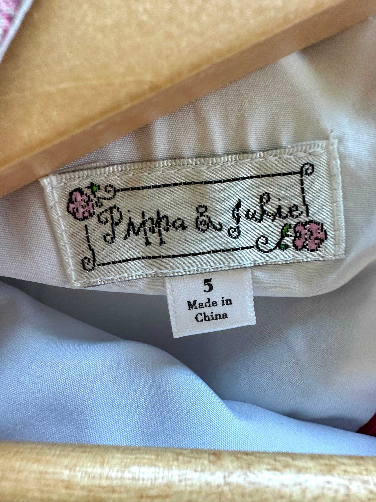 Pippa & Julie Pink Floral Dress / 5 years